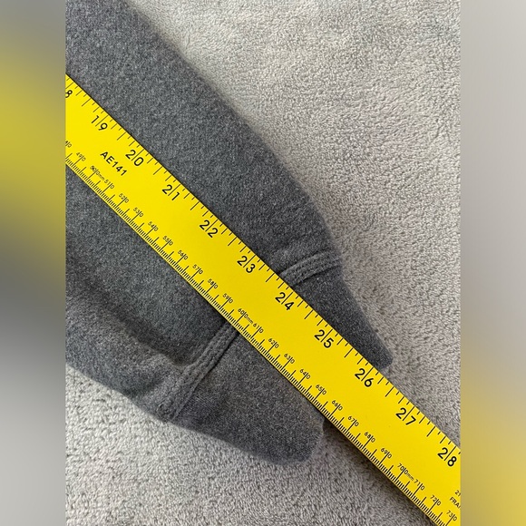 Nike Swoosh Grey Crewneck Sweatshirt Mens XL Embroidered Logo - Picture 10 of 14